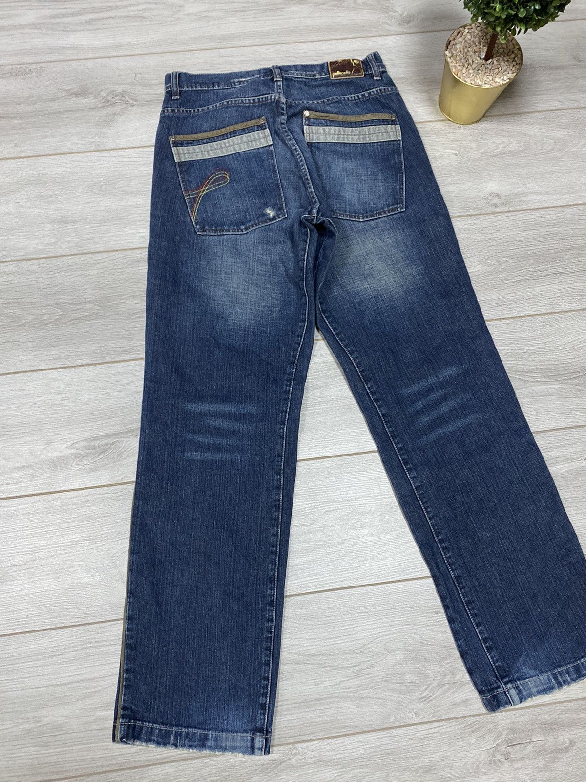 Pelle Pelle Pelle Pelle vintage wide jeans Size US 32 / EU 48 - 11 Thumbnail