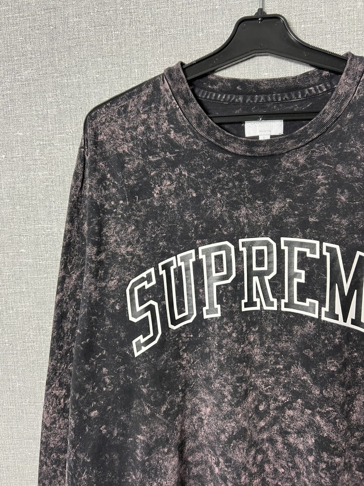 Supreme Supreme Acid Wash Arc Logo Tie Dye Long Sleeve Tee Size US L / EU 52-54 / 3 - 3 Thumbnail