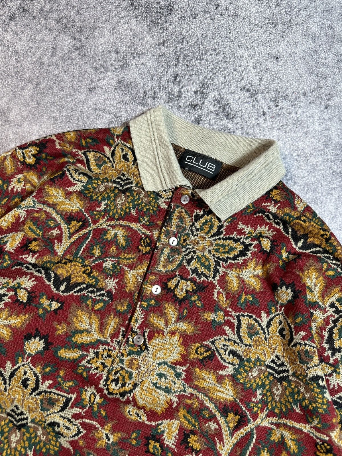 Designer × Vintage Vintage Mat Art Logo Polos Streetwear Rare Casual Style USA Size US L / EU 52-54 / 3 - 2 Thumbnail