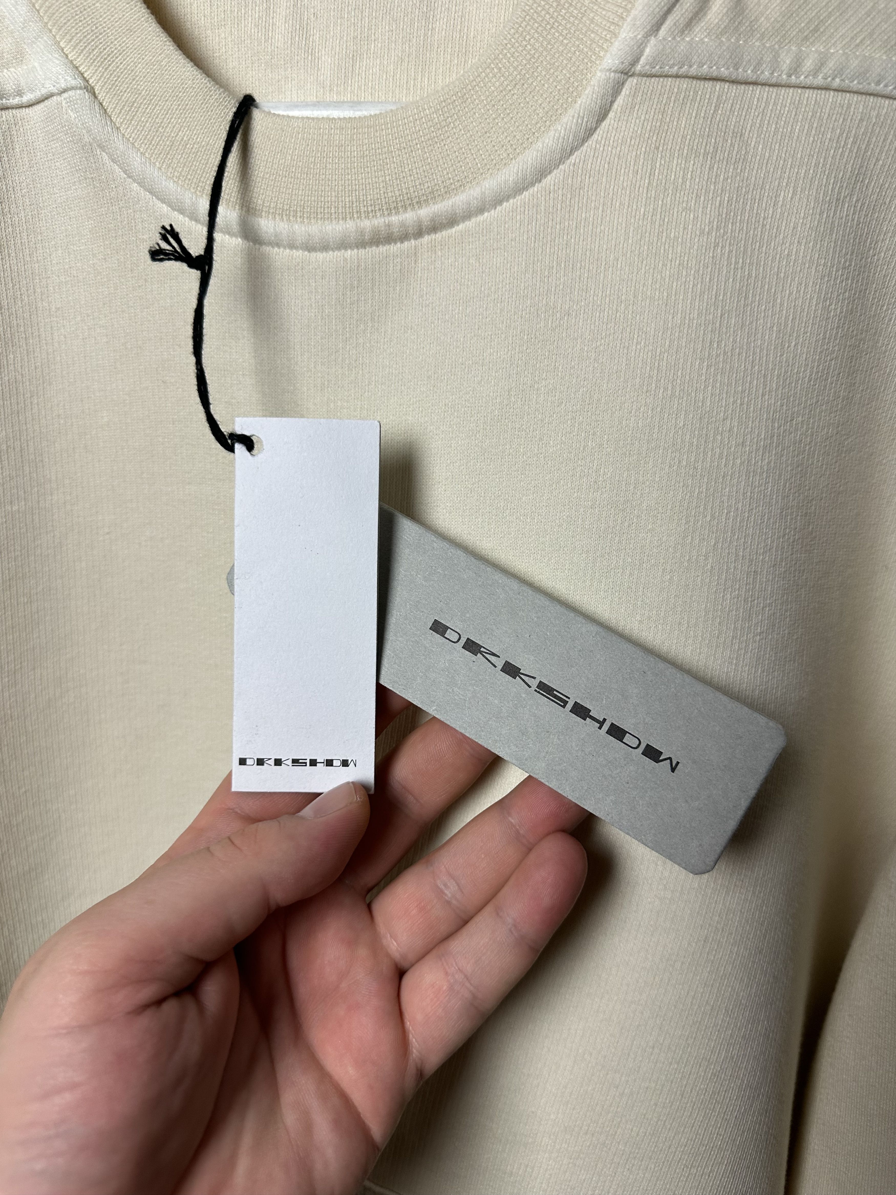 Rick Owens BNWT Granbury crew-neck sweatshirt Size US L / EU 52-54 / 3 - 4 Thumbnail