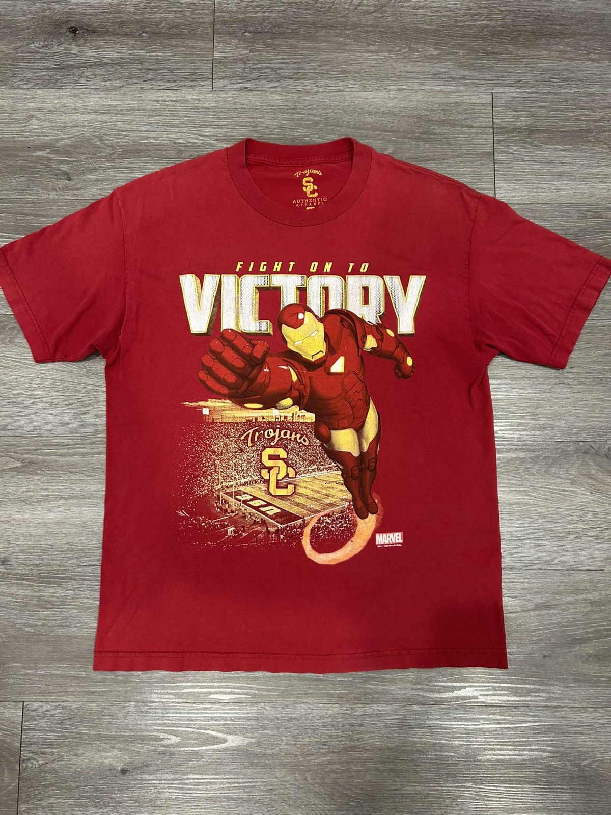 Marvel Comics USC X IRON MAN VINTAGE GRAPHIC TEE Size US L / EU 52-54 / 3 - 1 Thumbnail