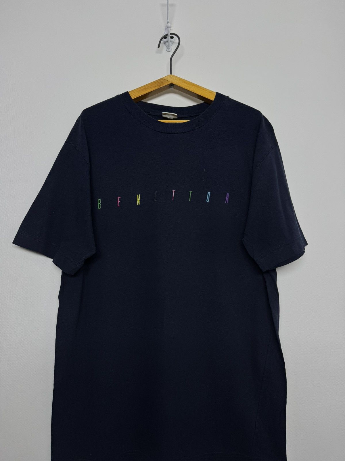 Benetton Vintage 90s benetton tshirt Size US M / EU 48-50 / 2 - 2 Thumbnail