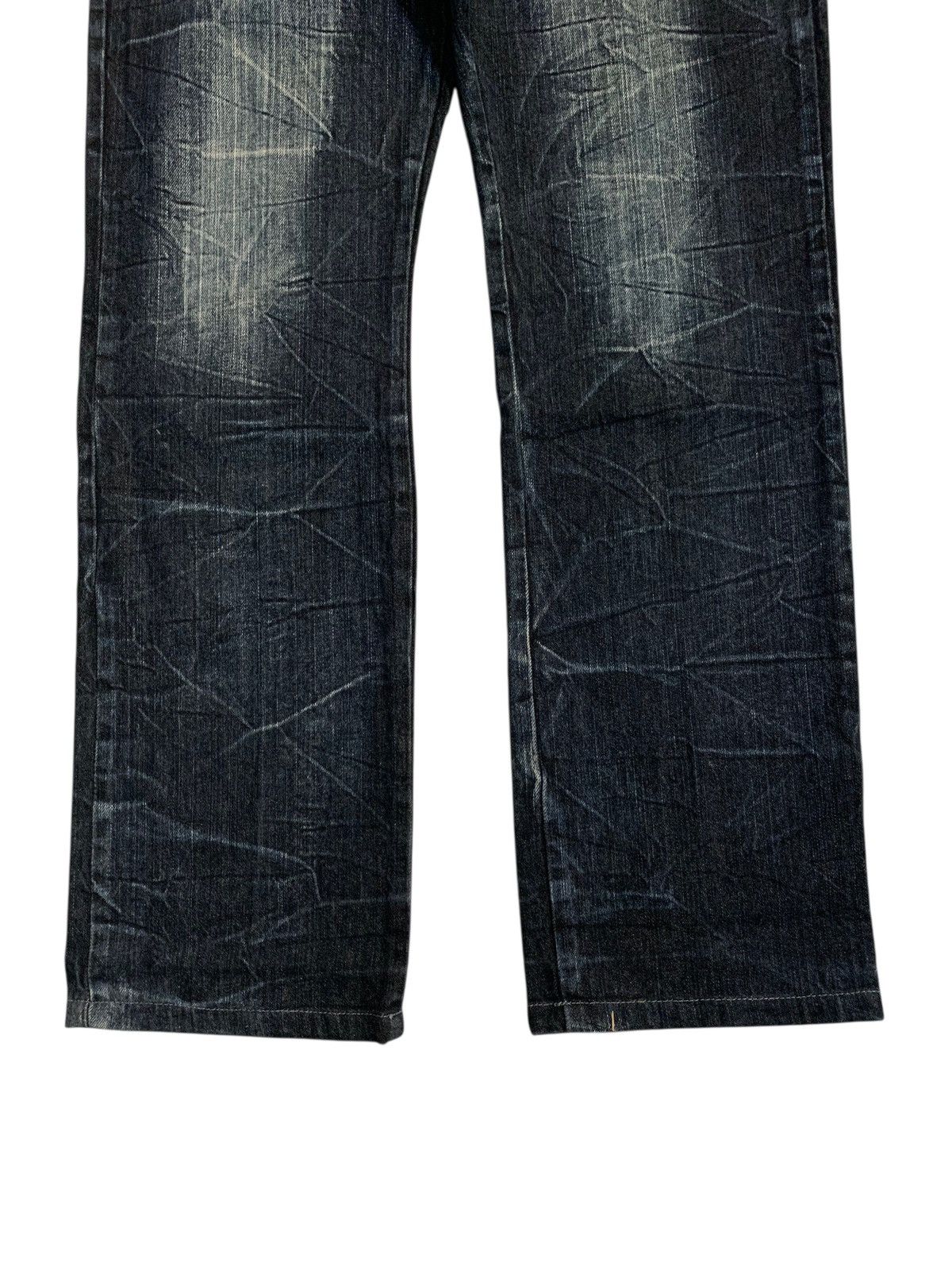Tornado Mart RUSTY SKULL BONES WILD LIFE STUDDED CLAWMARK PUNK DENIM☠️ Size US 32 / EU 48 - 7 Thumbnail
