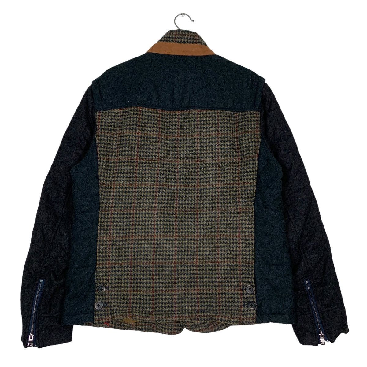 Japanese Brand L2 Style Guide Wool Zipper Button Hybrid Jacket XXL #0023-C2 Size US XXL / EU 58 / 5 - 8 Thumbnail
