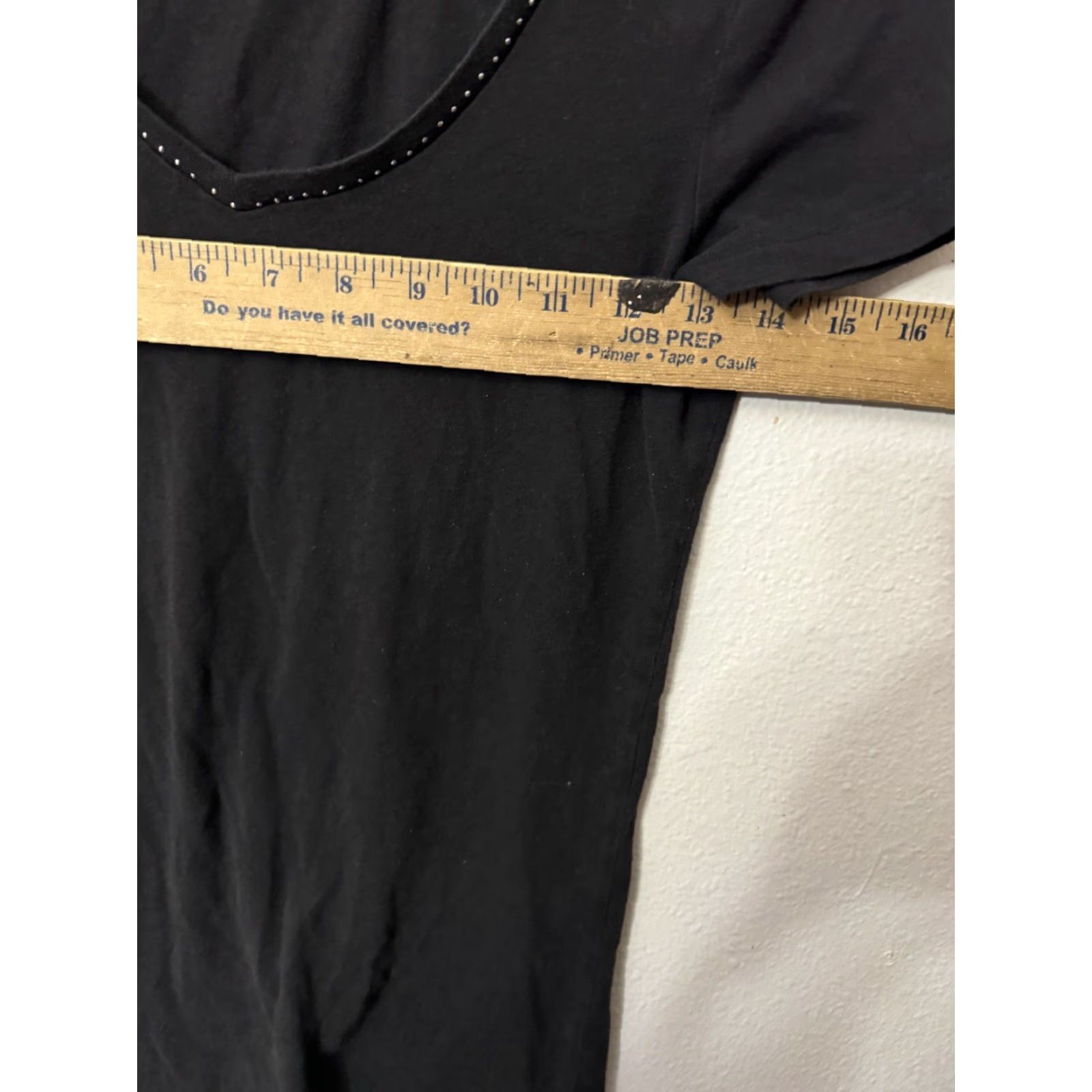 Victoria's Secret Victoria's Secret T-Shirt Womens Small Black V-Neck Short Sleeve Knit Top N/A Size S / US 4 / IT 40 - 4 Thumbnail