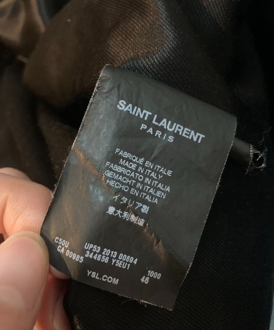 Saint Laurent Paris Saint Laurent Multi Zip Leather Jacket-2505 Size US S / EU 44-46 / 1 - 6 Thumbnail