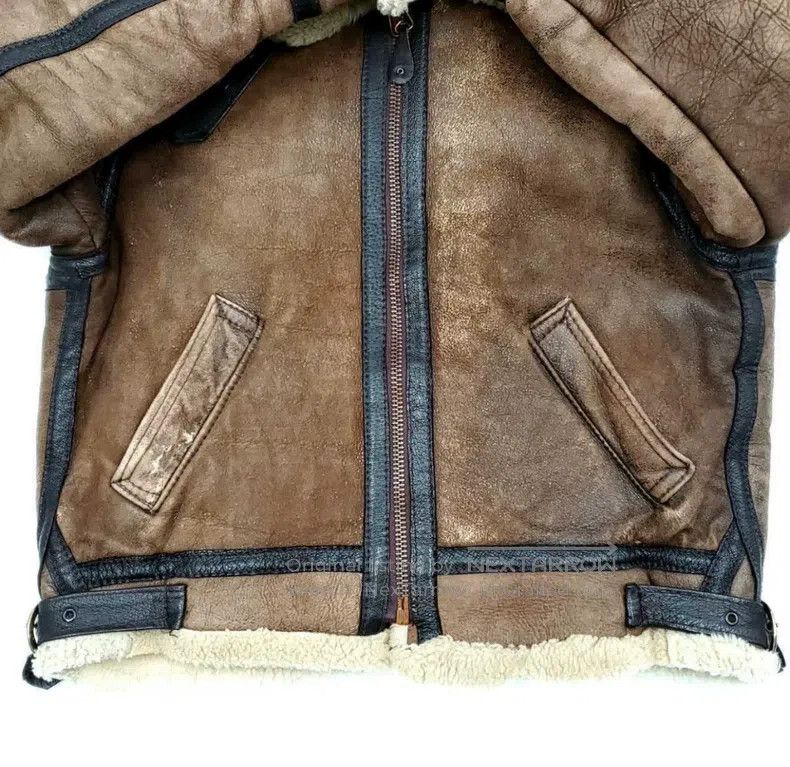 Schott Schott B-3 fur integrated Size US XS / EU 42 / 0 - 4 Thumbnail