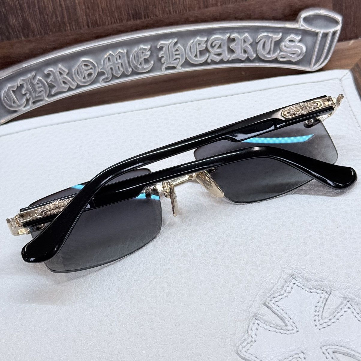 Chrome Hearts Chrome Hearts Deep l Sunglasses Size ONE SIZE - 2 Thumbnail