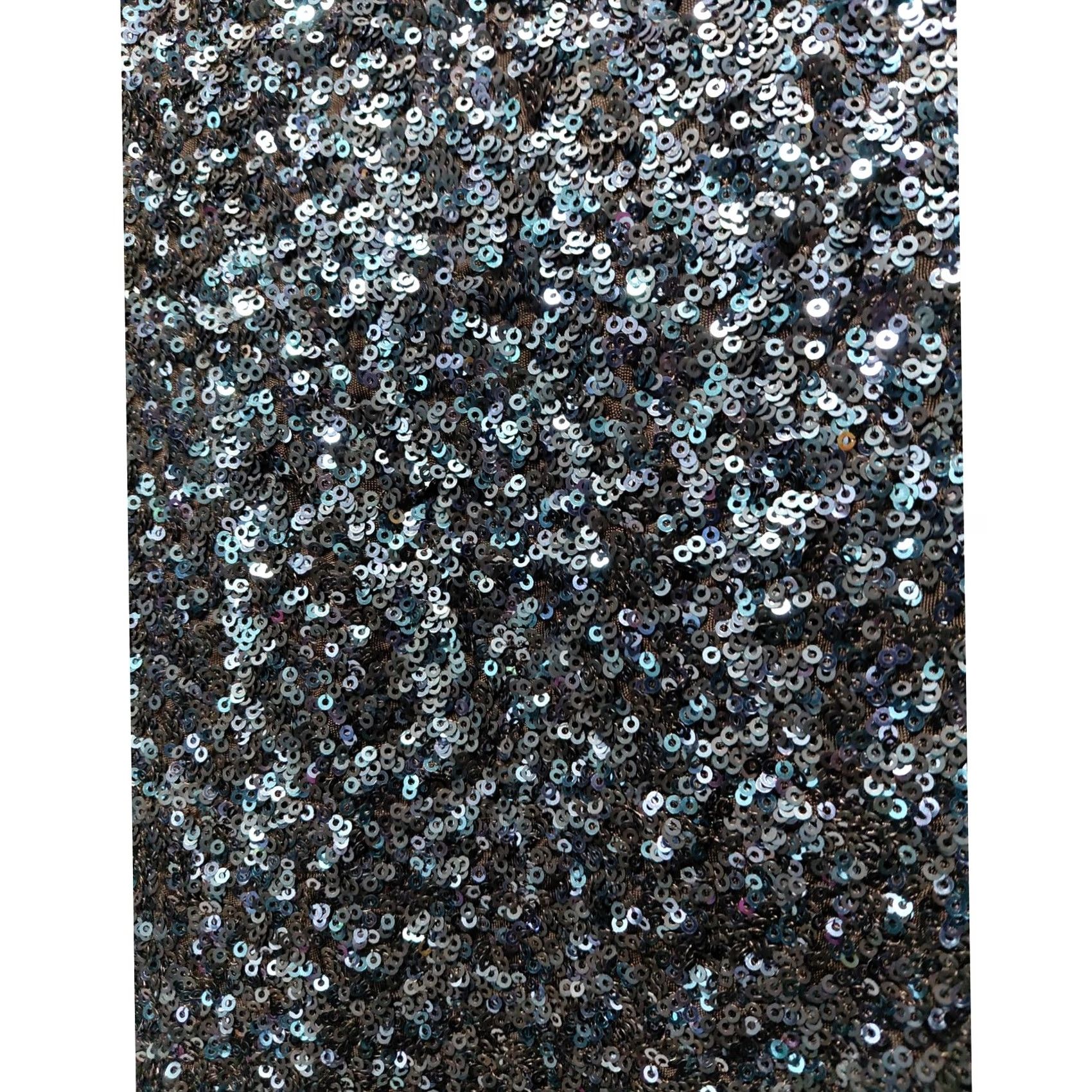 Dress the Population Dress The Population Sequin Dress Blue Knit Long Sleeve Knee Length Women M Size M / US 6-8 / IT 42-44 - 4 Thumbnail