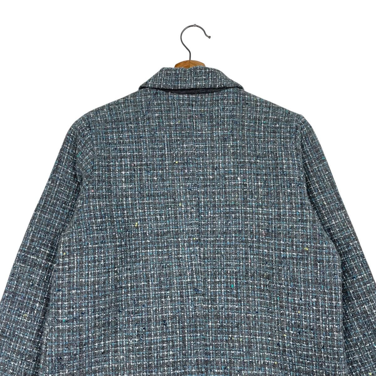 Yohji Yamamoto Yohji Yamamoto Y’s For Living Tweed Wool Jacket Size M / US 6-8 / IT 42-44 - 8 Thumbnail