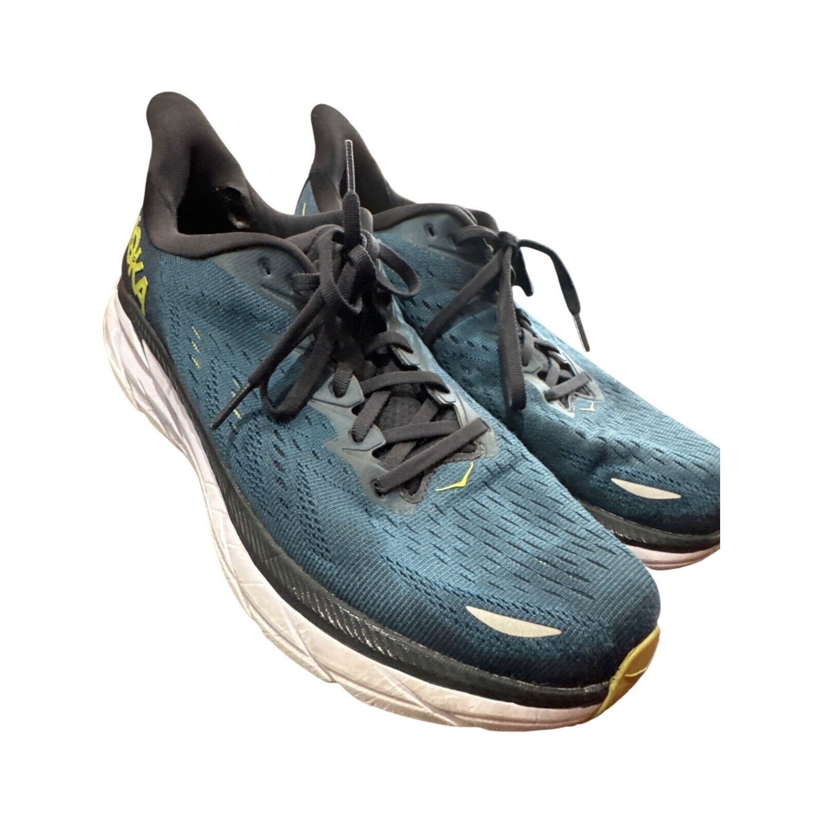Hoka Hoka Clifton 8 Mens Blue Running Sneakers Shoes 10D SKU 8121 Size US 10 / EU 43 - 5 Thumbnail