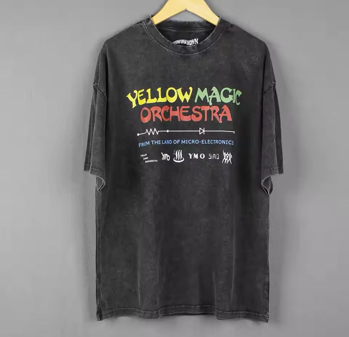 Japanese Brand × Vintage Yellow Magic Orchestra YMO Graphic Printed Cotton Tshirt Size US L / EU 52-54 / 3 - 1 Thumbnail