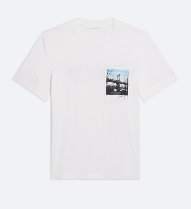 Helmut Lang BNWT AW24 HELMUT LANG POSTCARD TSHIRT M Size US M / EU 48-50 / 2 - 10 Thumbnail