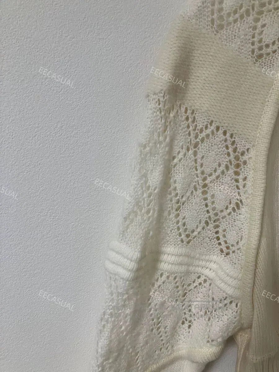 Other Mame Kurogouchi White High Neck Sweater. Size M / US 6-8 / IT 42-44 - 8 Thumbnail