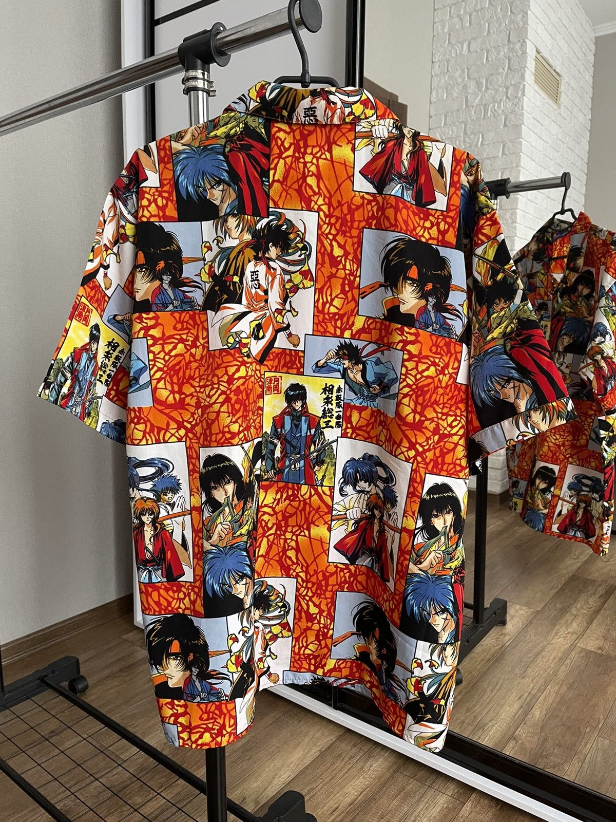 Anime Rurouni Kenshin Vintage Anime Shirt Button Up Size US M / EU 48-50 / 2 - 9 Thumbnail