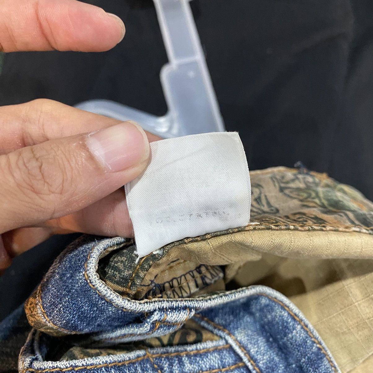 Final Home Final Home Side Button Patchwork Jeans — Rare Japanese Denim Size US 30 / EU 46 - 16 Thumbnail