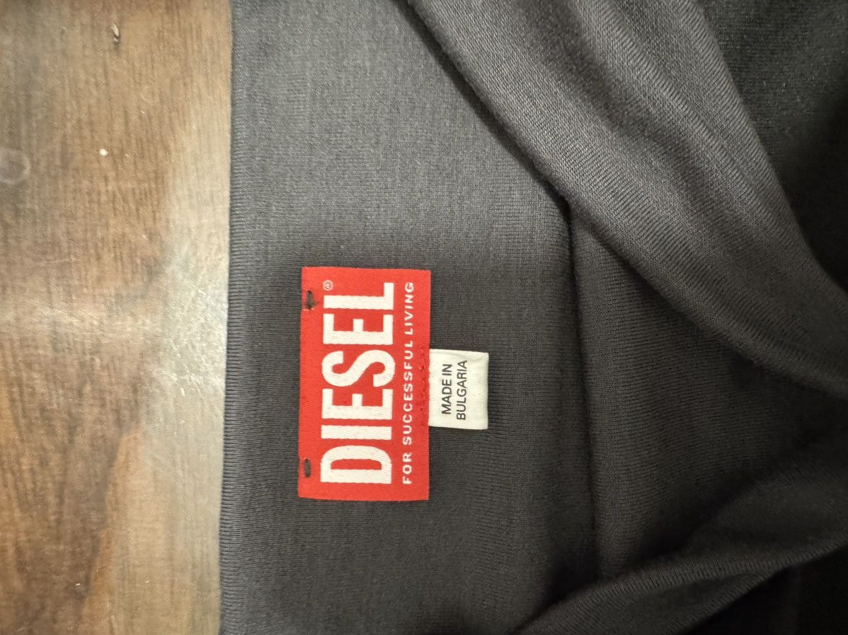 Diesel Diesel Cut Out Shoulder Mini Dress – Black/Grey Long Sleeve Size M / US 6-8 / IT 42-44 - 3 Thumbnail