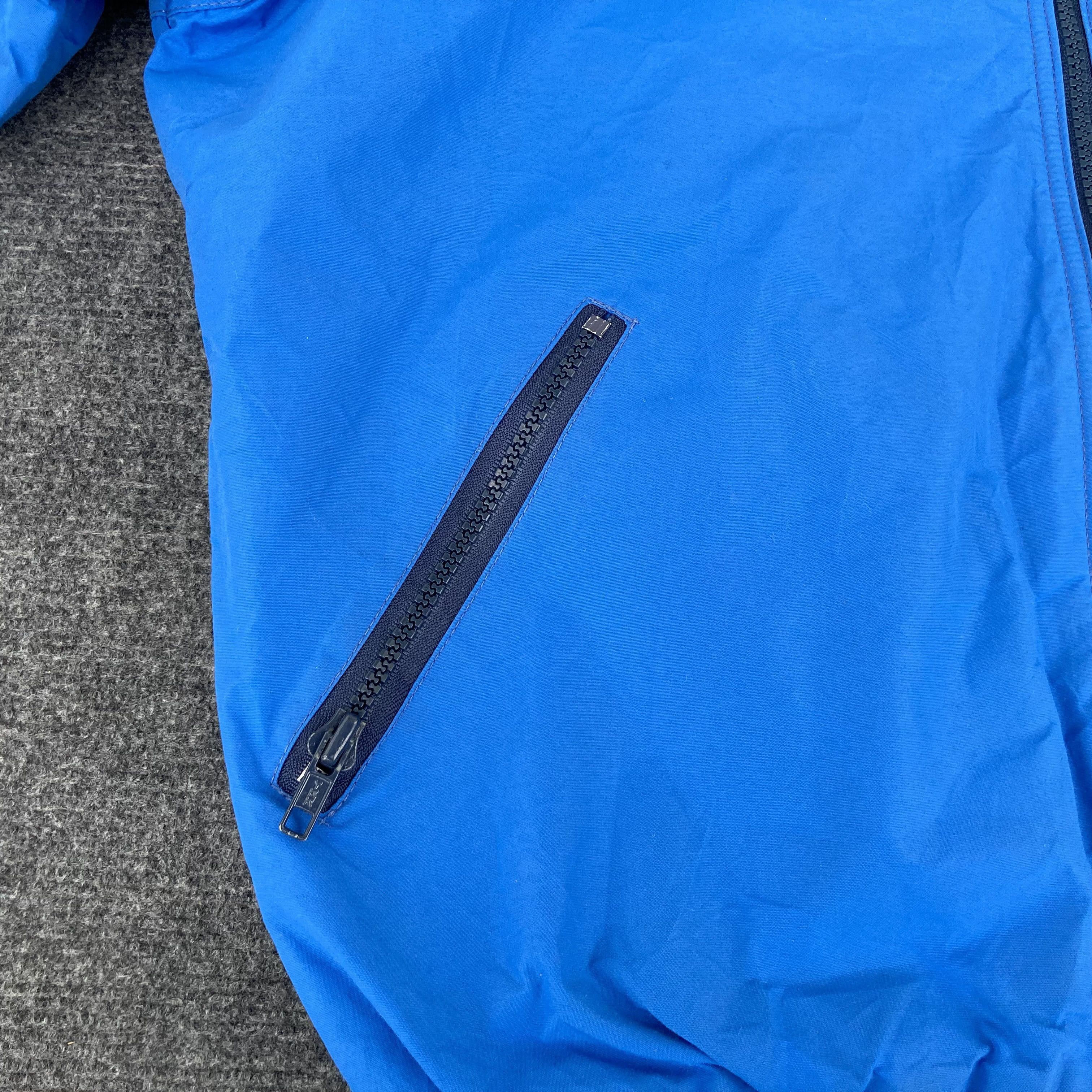 Patagonia × Vintage Vtg Patagonia Sherpa Lining Blue Bomber Jacket Size US M / EU 48-50 / 2 - 8 Thumbnail