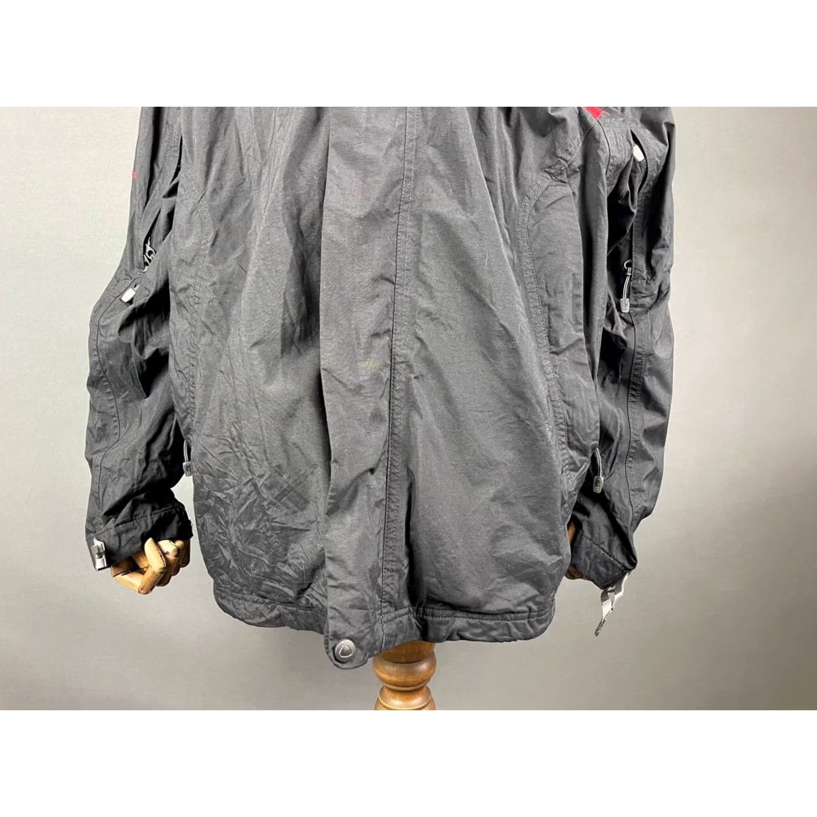 Nike Nike ACG Hoodie Jacket Mens XL Black Nylon Long Sleeve Windbreaker Slim Fit Size US XL / EU 56 / 4 - 5 Thumbnail