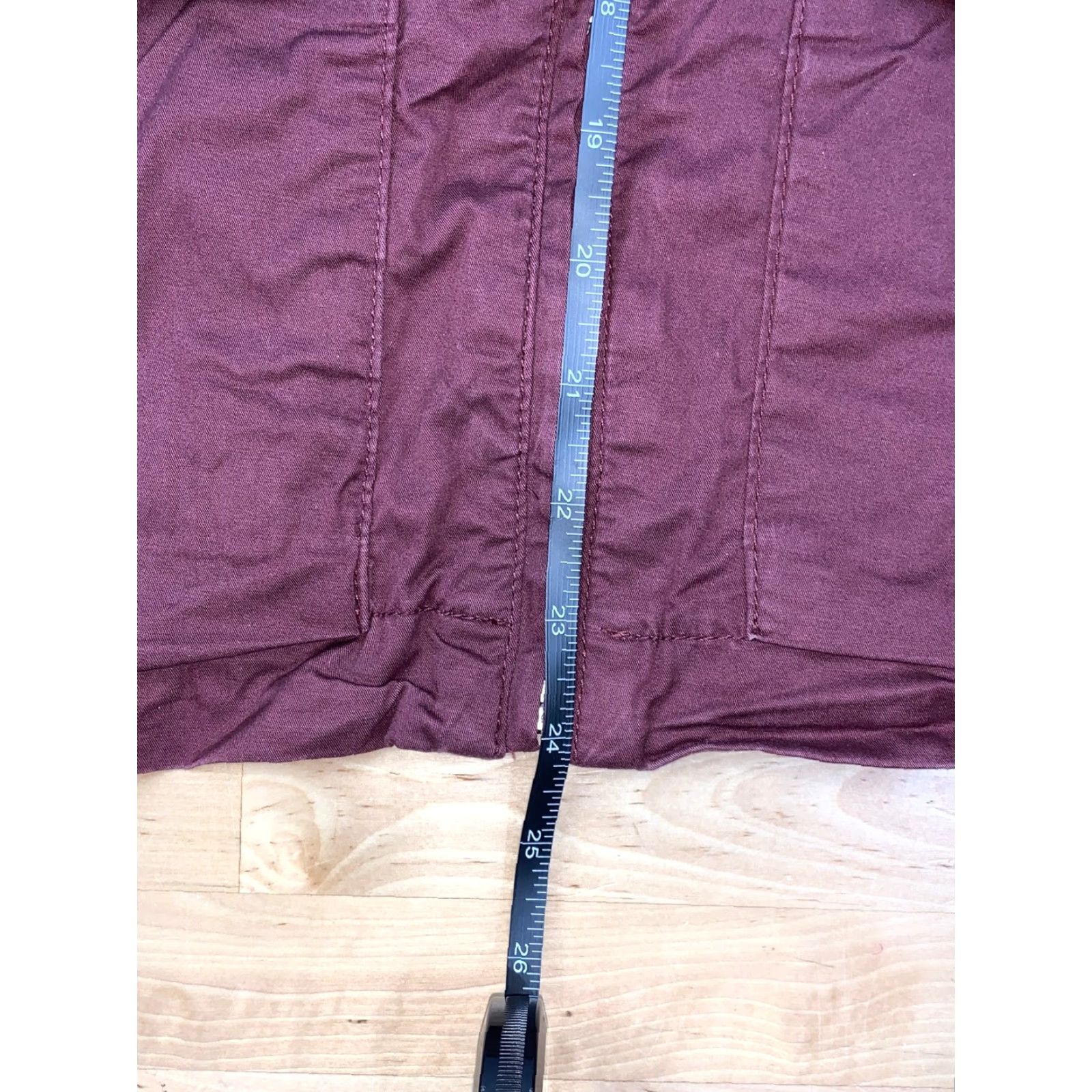 Gap Womens Gap Full Zip Jacket XL Maroon Hooded Outdoor Casual #3778 Size XL / US 12-14 / IT 48-50 - 5 Thumbnail