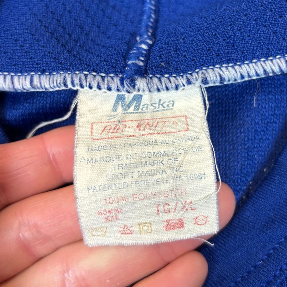 Vintage VTG Toronto Maple Leafs Moranov Hockey Jersey XL Maska NHL Size US XL / EU 56 / 4 - 5 Thumbnail