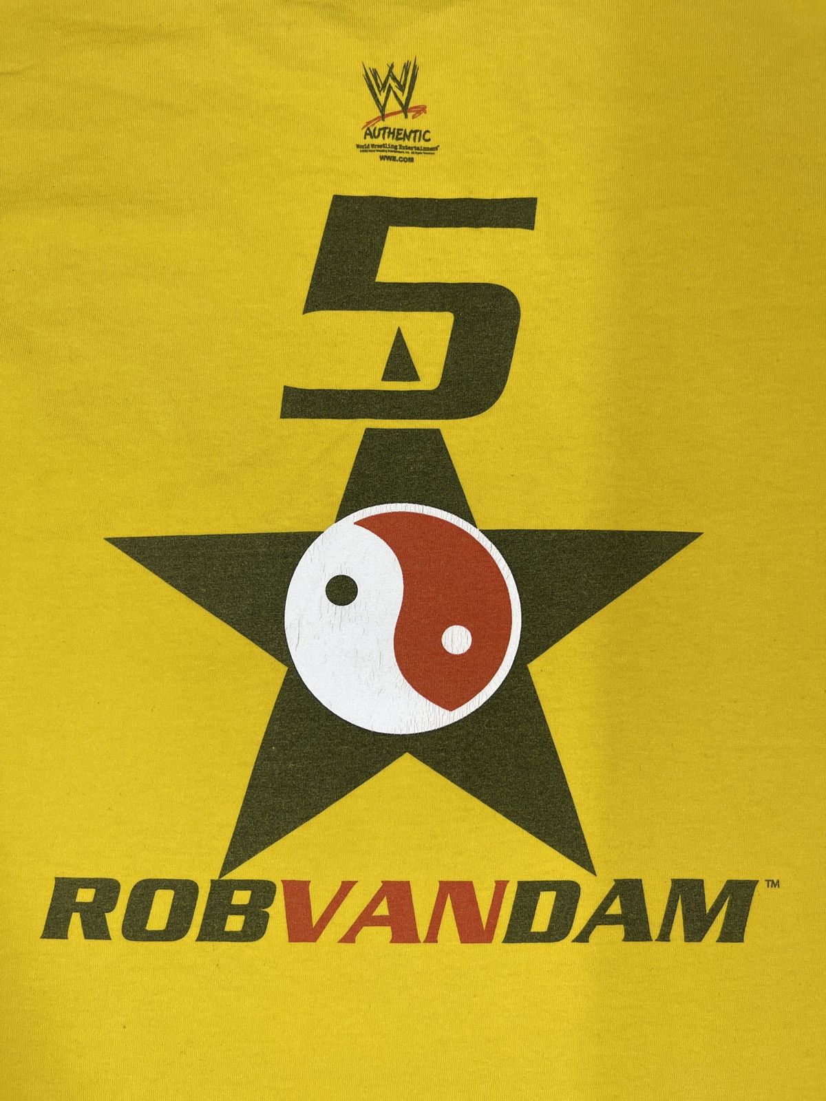 WWE Vintage WWE Rob Van Dam RVD High Flying T Shirt WWF ECW Size US M / EU 48-50 / 2 - 5 Thumbnail