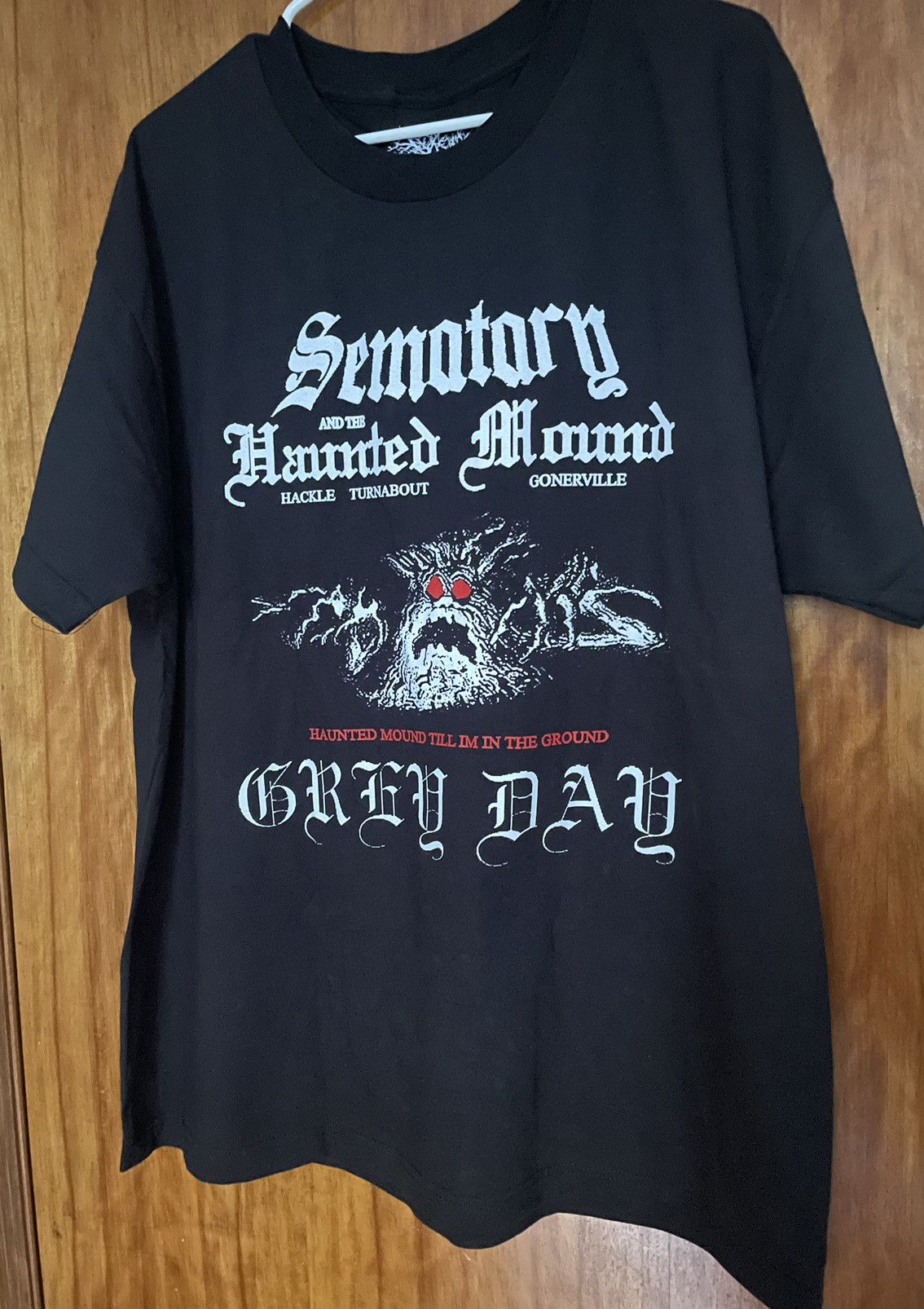 G59 Records Haunted Mound - Sematary Grey Day tour t shirt xl new g59 ...