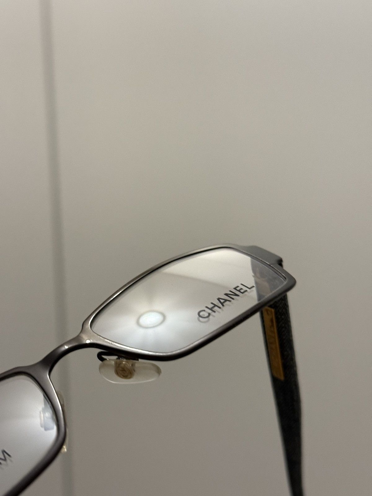 Chanel NEW🚨Chanel CC 2150-T Denim Glasses Titanium Size ONE SIZE - 12 Thumbnail