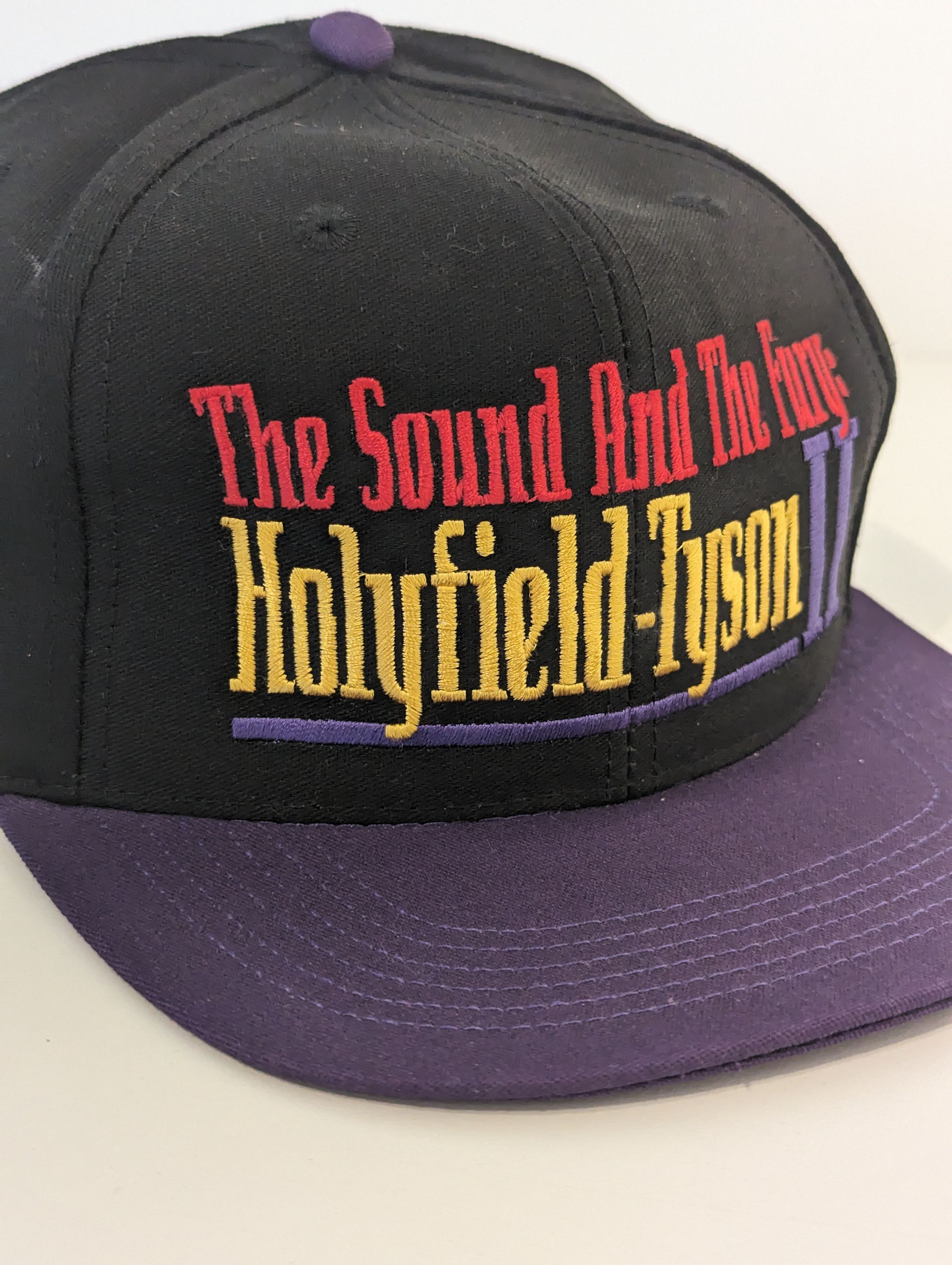 Vintage Vintage 1997 Holyfield Tyson 2 The Sound and the Fury Hat Size ONE SIZE - 5 Thumbnail