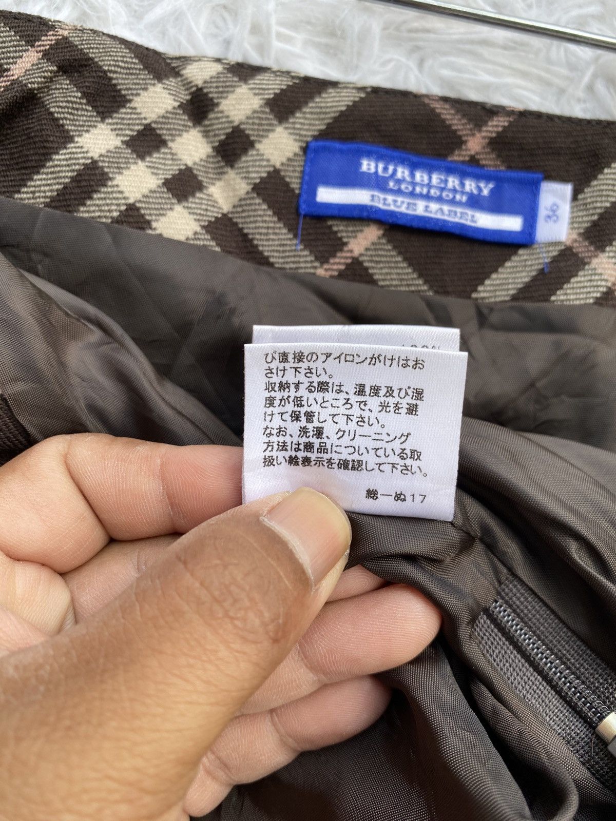Burberry Rare Vintage Burberry Checkered Mini Skirt Size 28" / US 6 / IT 42 - 13 Thumbnail