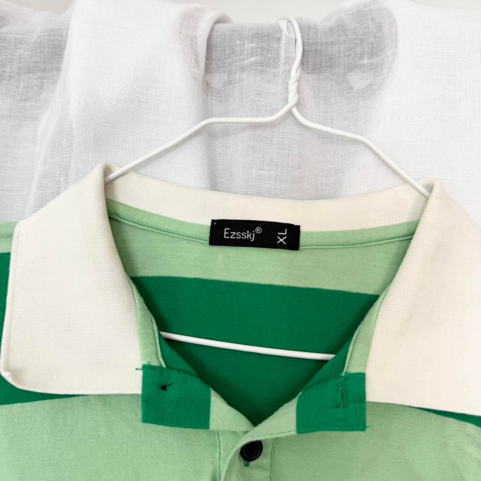 Other Green striped rugby long sleeve Size XL / US 12-14 / IT 48-50 - 4 Thumbnail