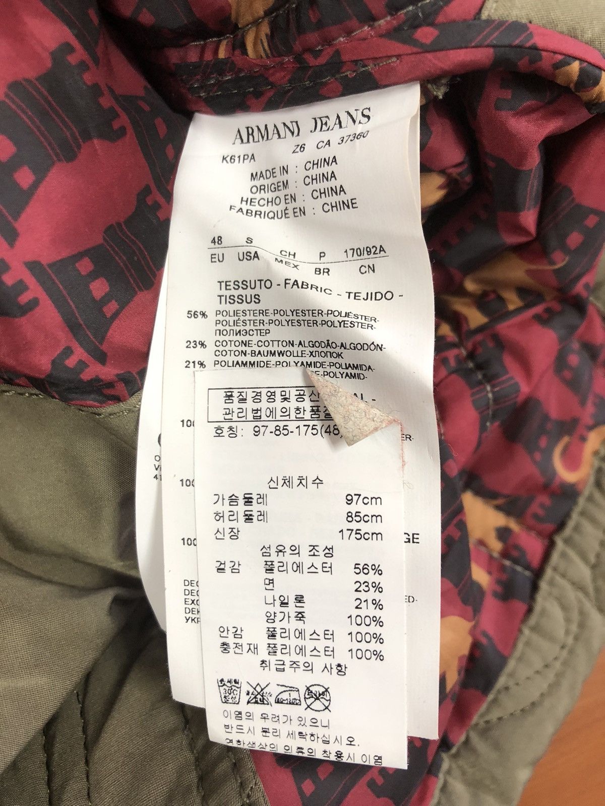 Armani Armani Jeans Winter Jacket Size S / US 4 / IT 40 - 17 Thumbnail
