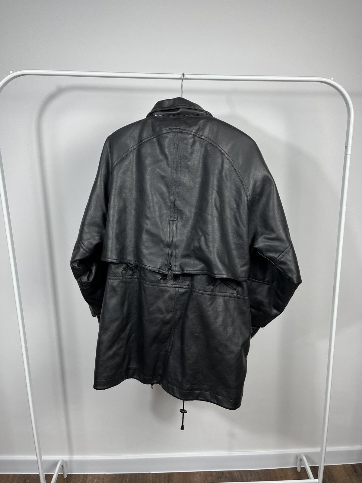 Leather Women’s Black Genuine Leather Coat Jacket Size XL Size XL / US 12-14 / IT 48-50 - 8 Thumbnail