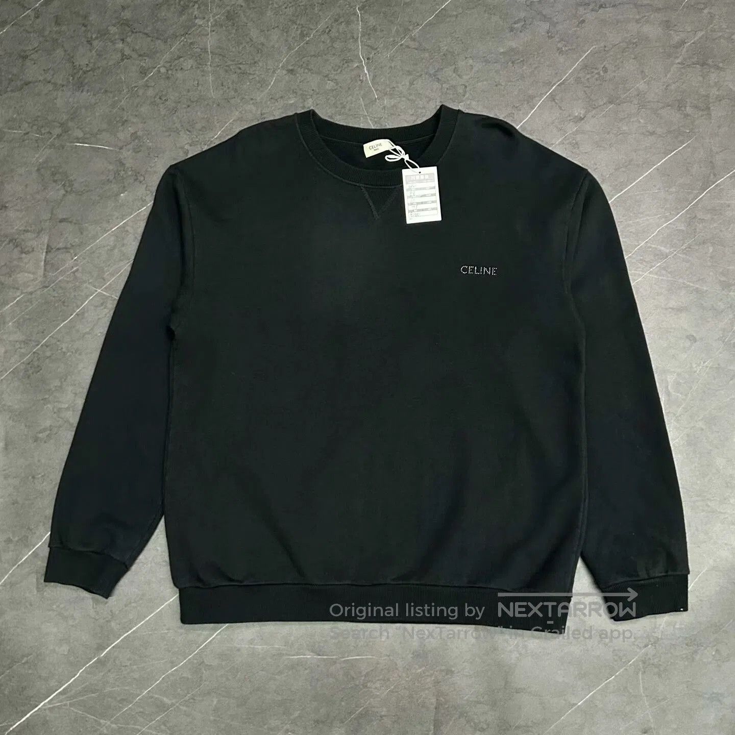 Celine Celine Logo Pullover Sweatshirt XXL Size. Size XXL / US 16-18 / IT 52-54 - 1 Thumbnail