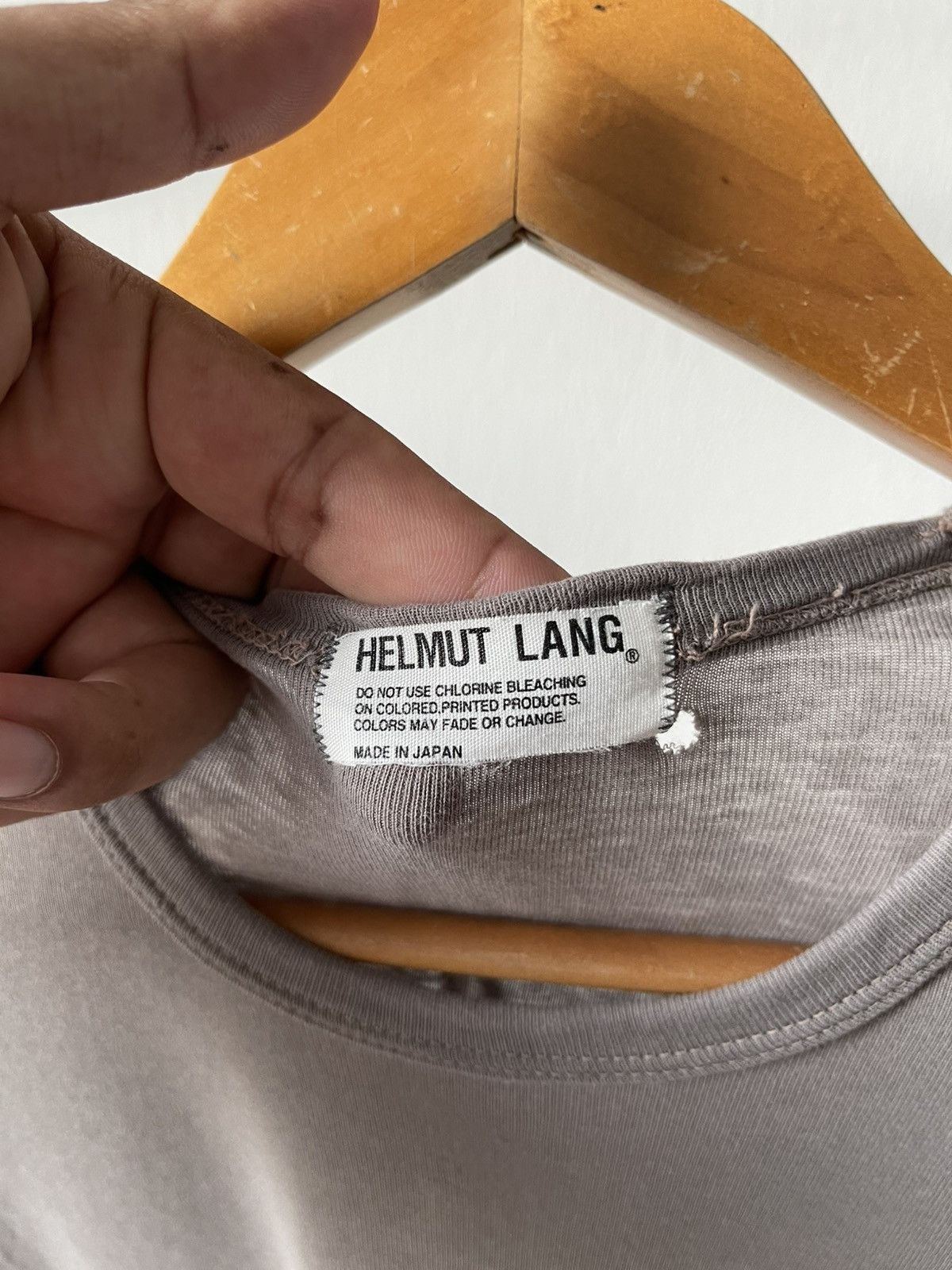 Helmut Lang 90s Helmut Lang Tee Size US XS / EU 42 / 0 - 7 Thumbnail
