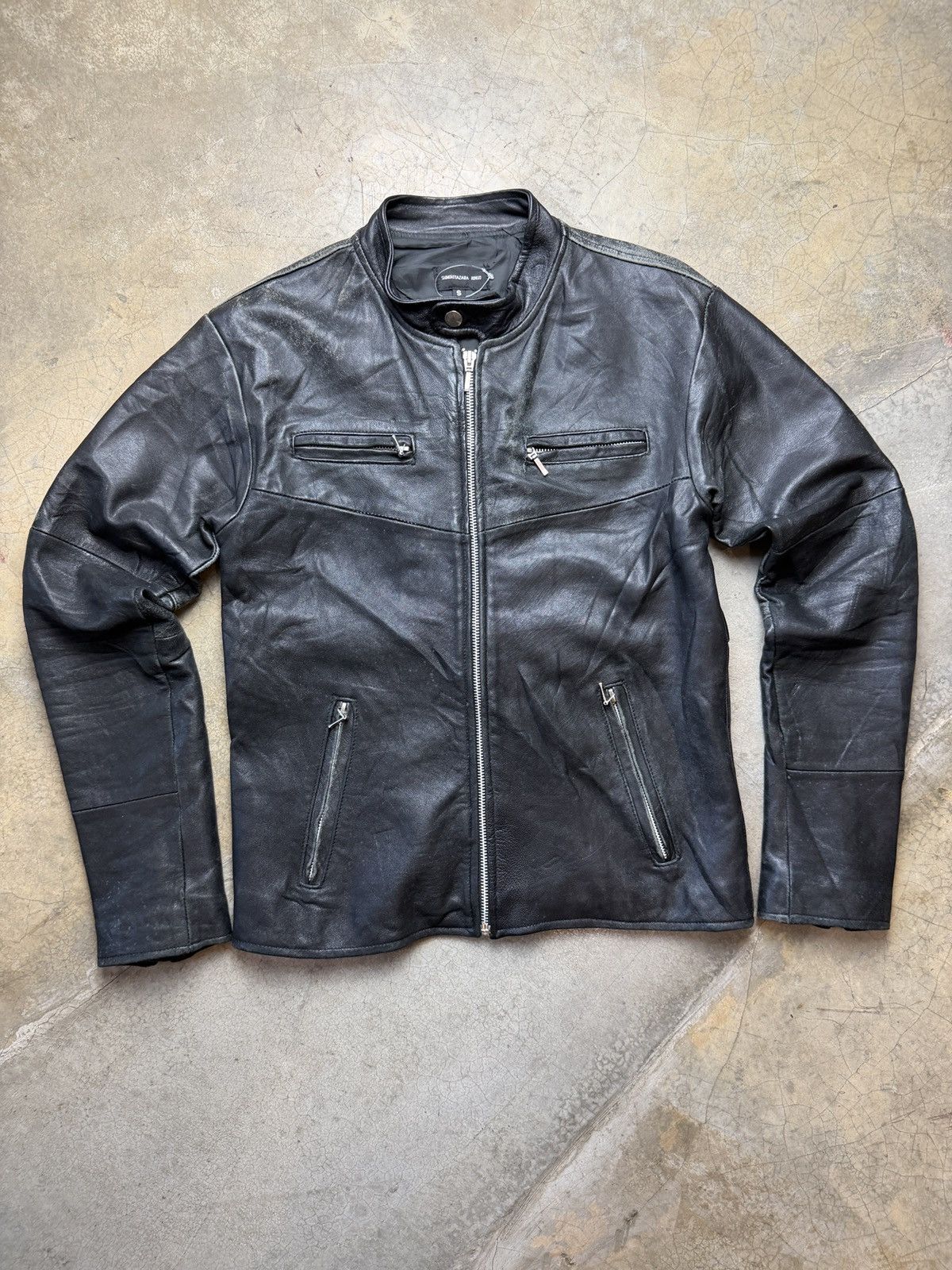 Japanese Brand Harold's Gear Horse Leather Single Rider Jacket