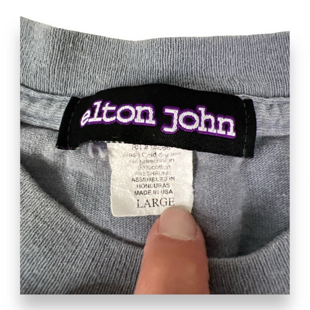 Other Elton John Pinball Wizard Band Tee Size Large Size US L / EU 52-54 / 3 - 5 Thumbnail