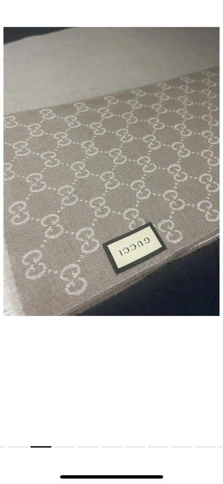 Gucci Gucci Wool scarf Size ONE SIZE - 3 Thumbnail