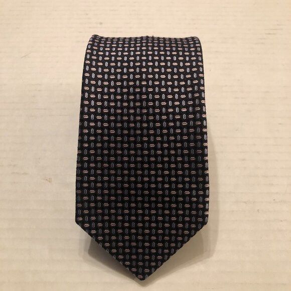 Hugo Boss Hugo boss men's new black 100%silk tie 3" X 60" Size ONE SIZE - 1 Thumbnail