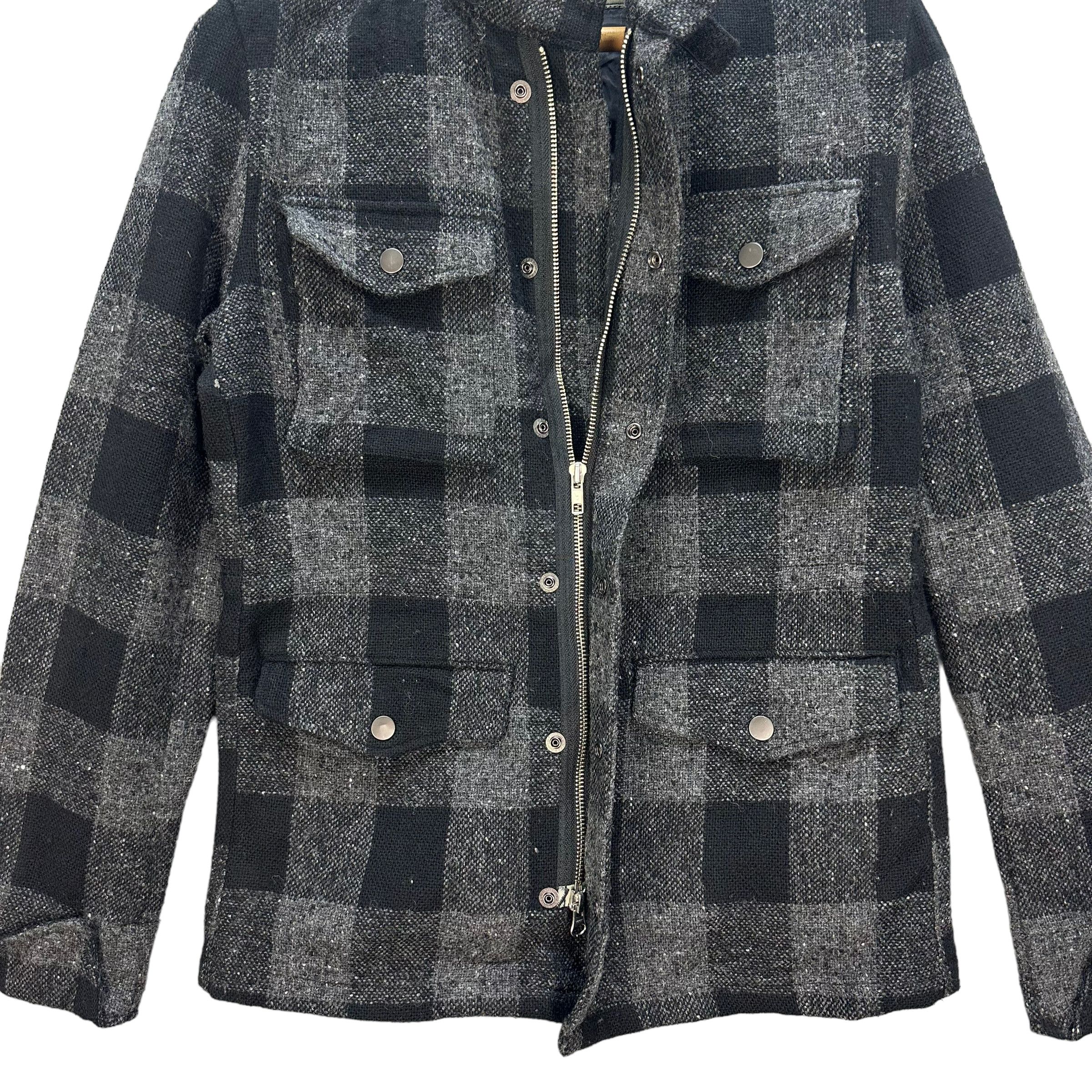 Japanese Brand RED SEAM TARTAN WOOL CHORE JACKET #7845-182 Size US M / EU 48-50 / 2 - 7 Thumbnail