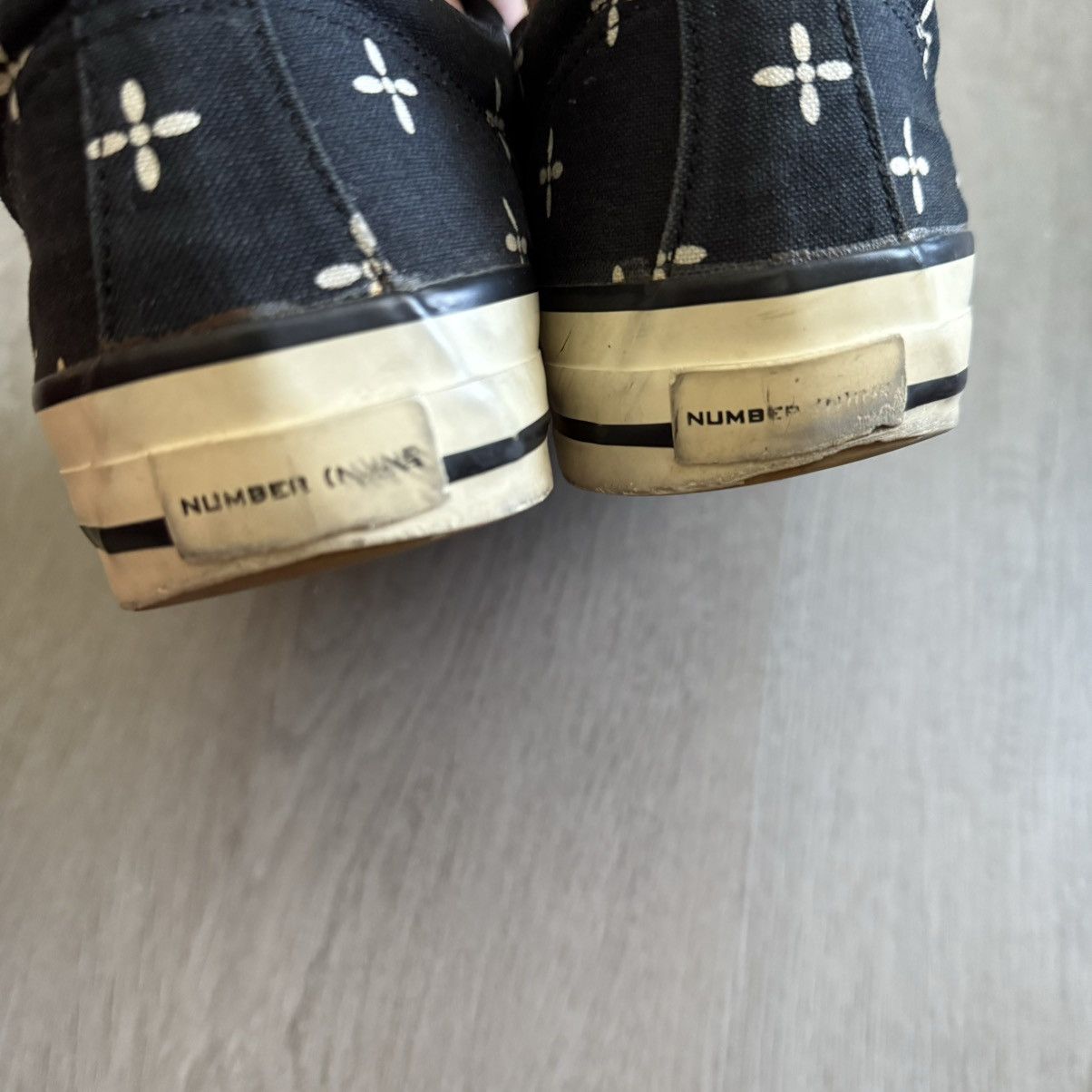 Number (N)ine Number (N)ine Cross Sneakers Size US 9 / EU 42 - 4 Thumbnail