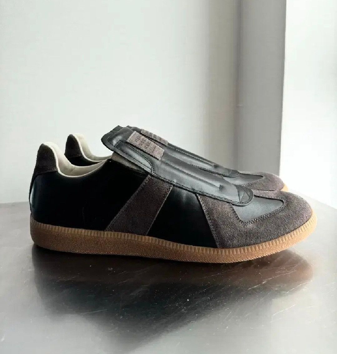 Pre-owned Maison Margiela Gats Sneakers In Black