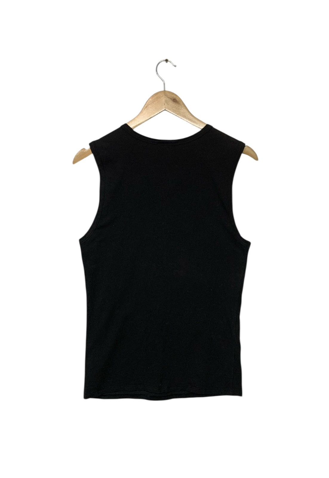 Emporio Armani Rare Emporio Armani Bling Bling Big Logo Tank Tops Size L / US 10 / IT 46 - 3 Thumbnail