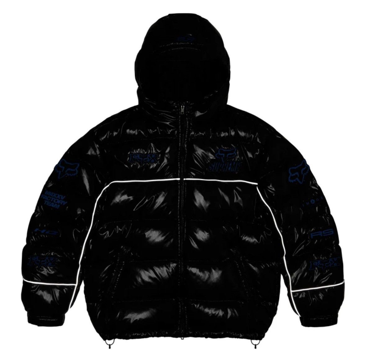 Supreme supreme x fox racing black and blue puffer Size US S / EU 44-46 / 1 - 4 Thumbnail