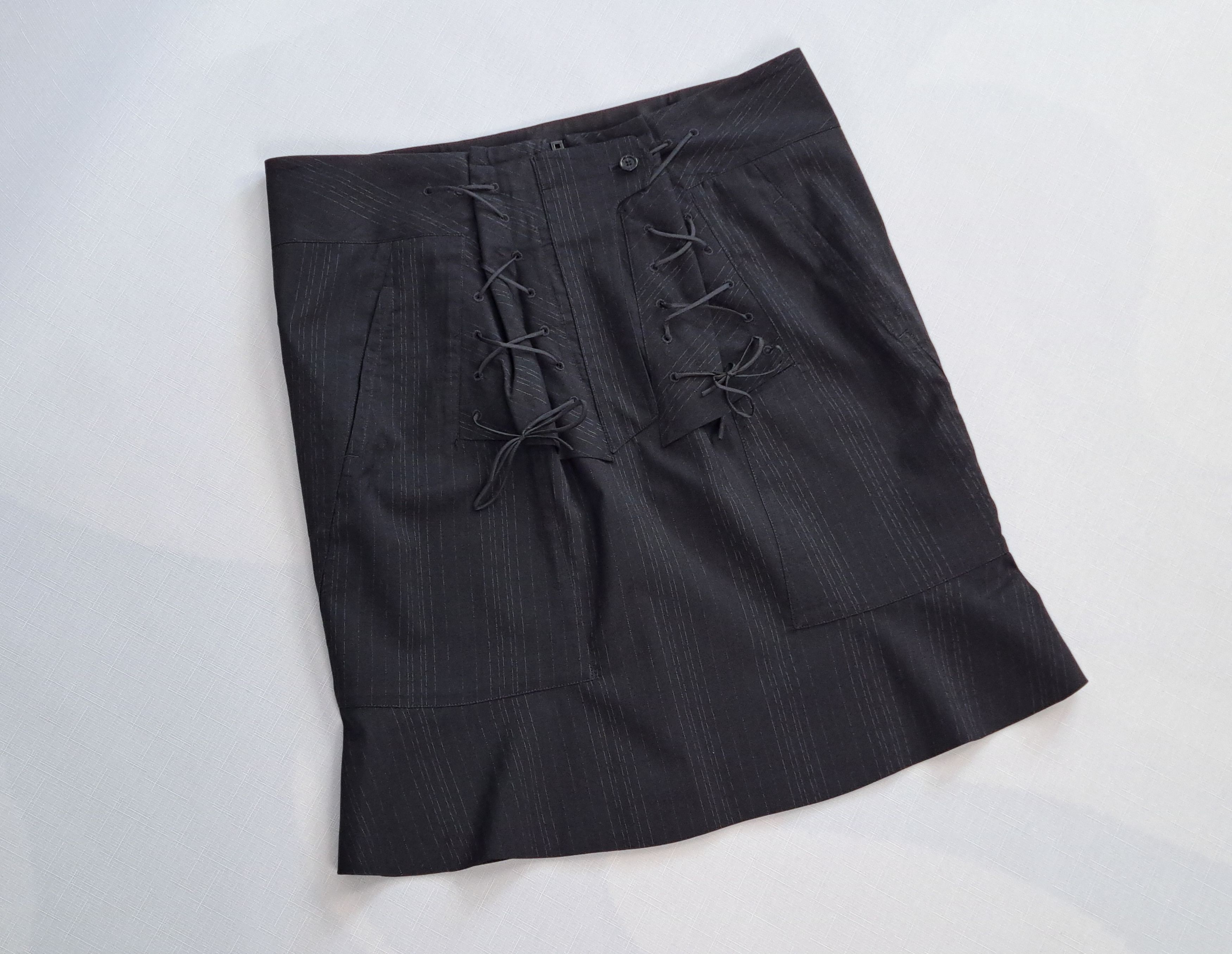 Marithe + Francois Girbaud Marithe Francois Girbaud wool/cotton skirt. Size 40. Size 34" / US 12 / IT 48 - 1 Thumbnail