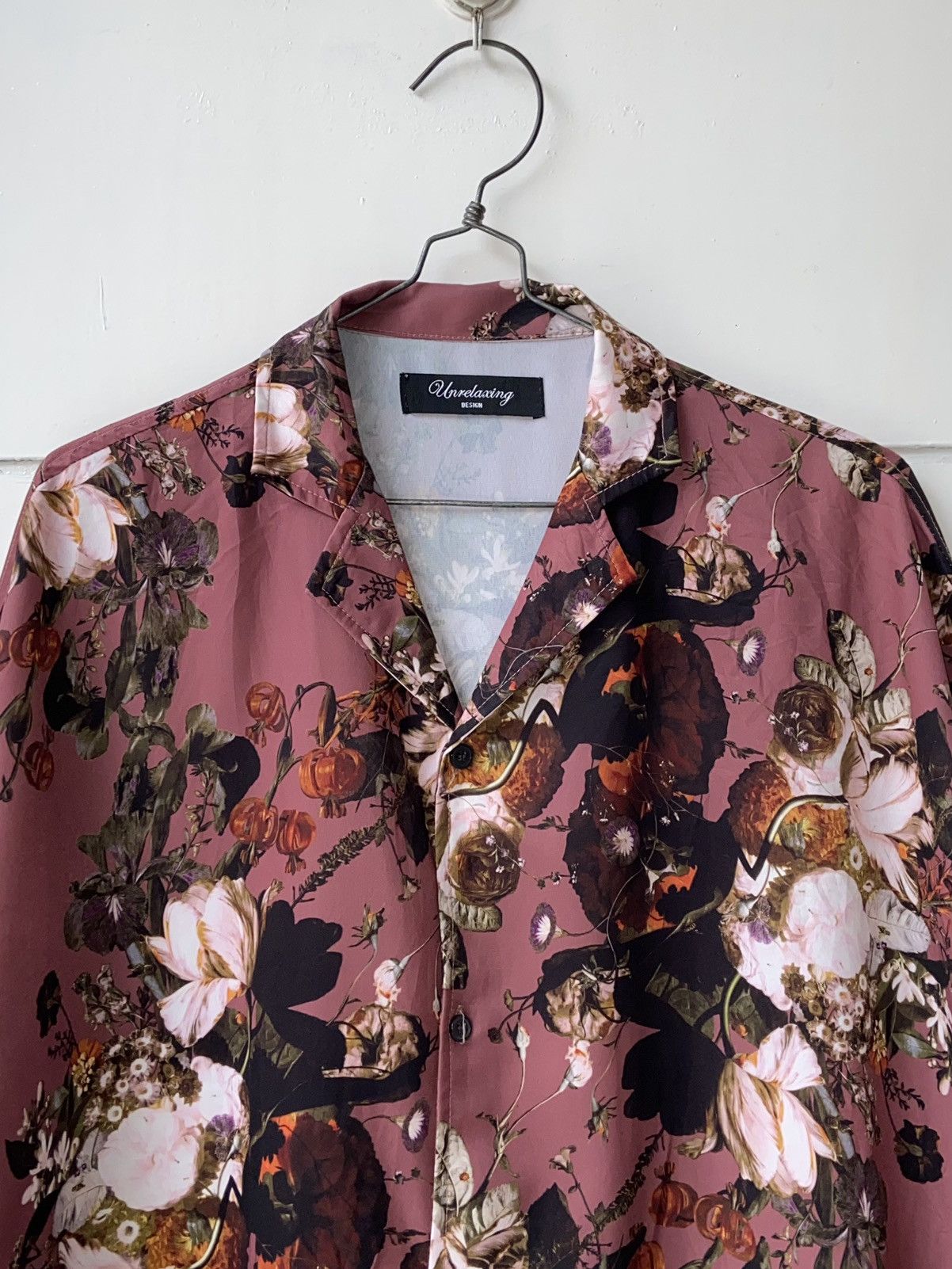 Designer × Japanese Brand UNRELAXING DESIGN Flowers Motive Shirt Size US XXL / EU 58 / 5 - 3 Thumbnail