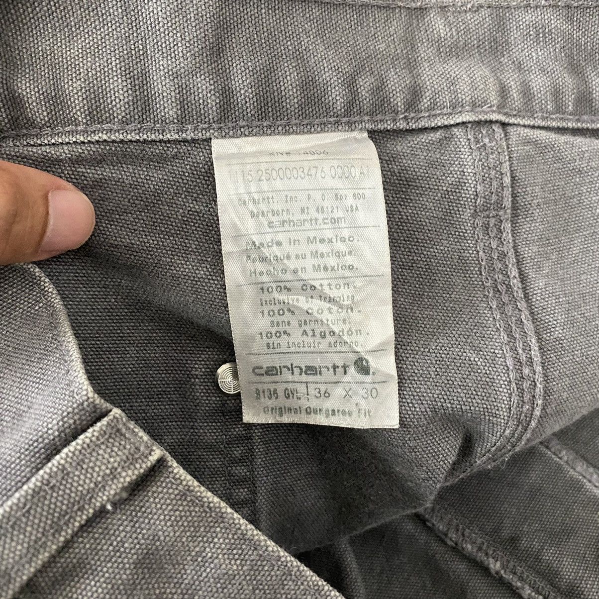Carhartt Vintage Carhartt Double Knee Gravel Grey Carpenter Pants Size US 36 / EU 52 - 22 Thumbnail