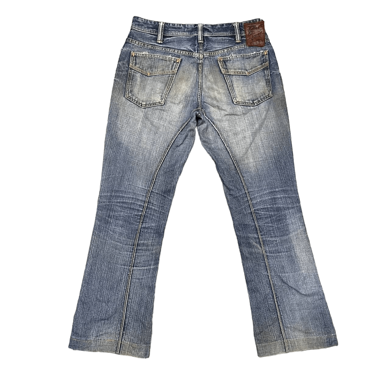 Big John 🔥Flare🔥 Vintage Big John Denim Jeans Size US 32 / EU 48 - 12 Thumbnail
