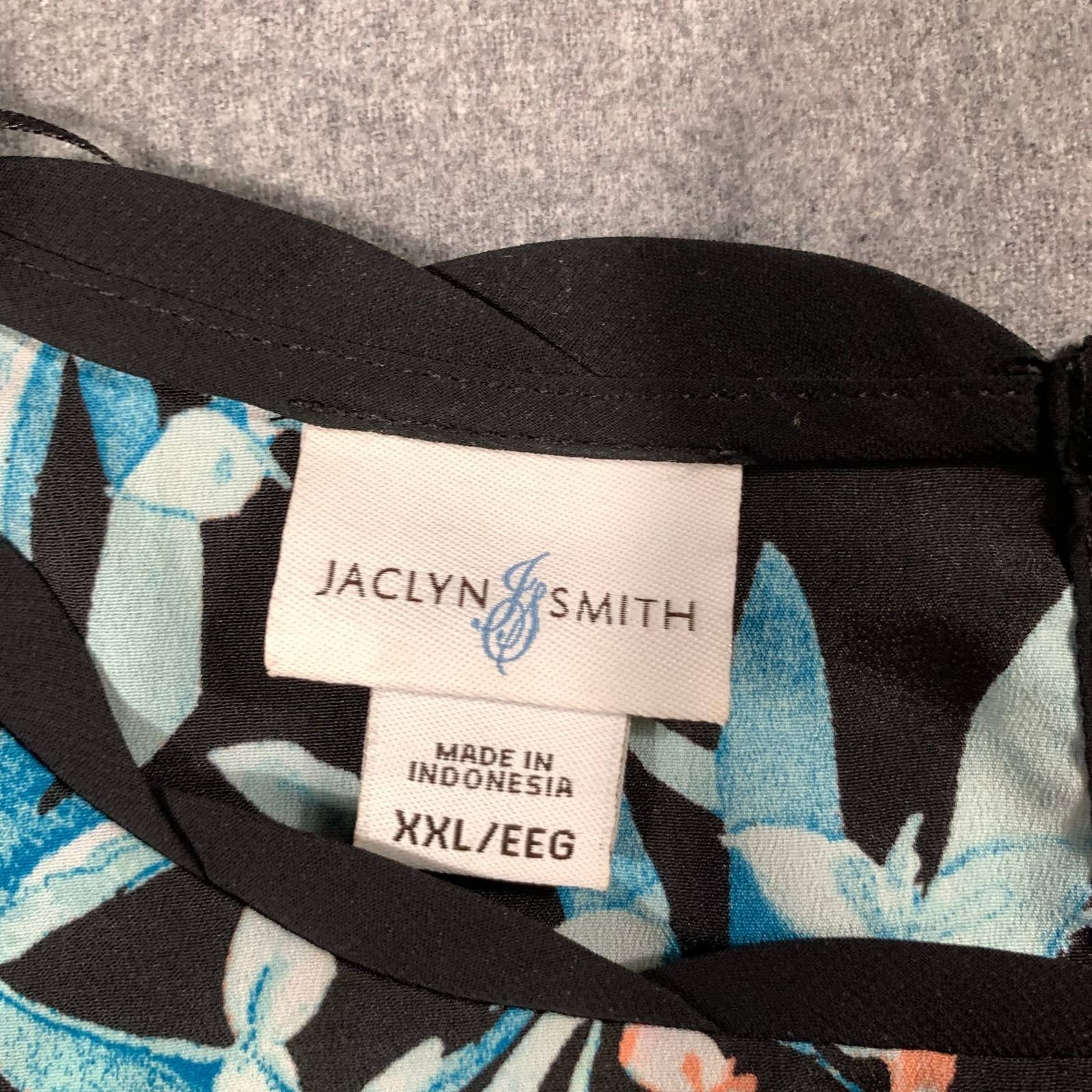 Other Jaclyn Smith Floral Shirt Women Size XXL Size XXL / US 16-18 / IT 52-54 - 3 Thumbnail