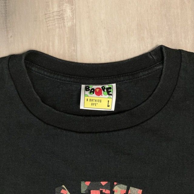 Bape 🔥Shin Godzilla🔥 BAPE College Logo T-shirt a bathing ape Size US L / EU 52-54 / 3 - 6 Thumbnail